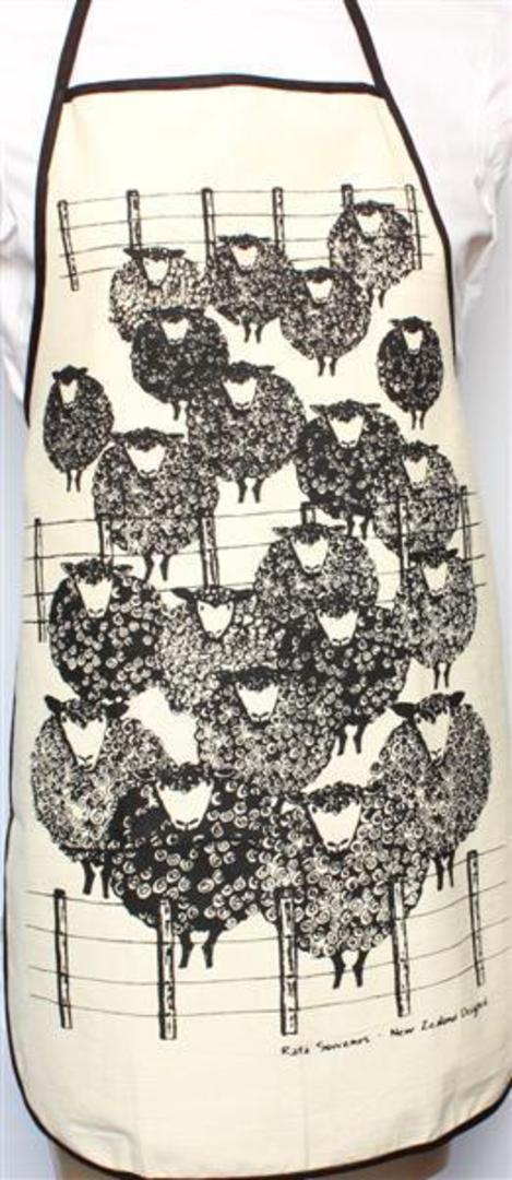"NZ Sheep" apron. Code: S777/SHE. image 0